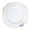 Royal White Dinner Plate Golden Dots 28 Cm
