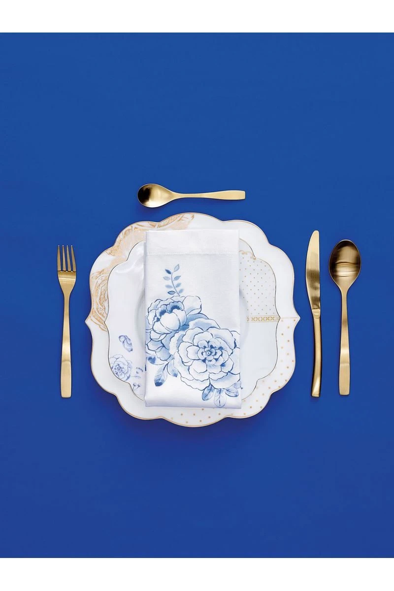 Royal White Breakfast Plate Golden Dots 23,5 Cm 3 Royal White Breakfast Plate Golden Dots 23,5 Cm - Image 3