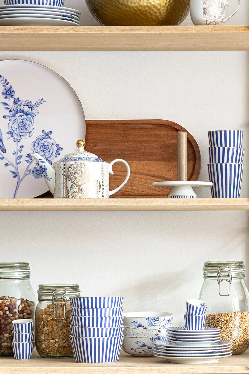 Royal Stripes Bowl Blue 12 Cm 9 Royal Stripes Bowl Blue 12 Cm - Image 9