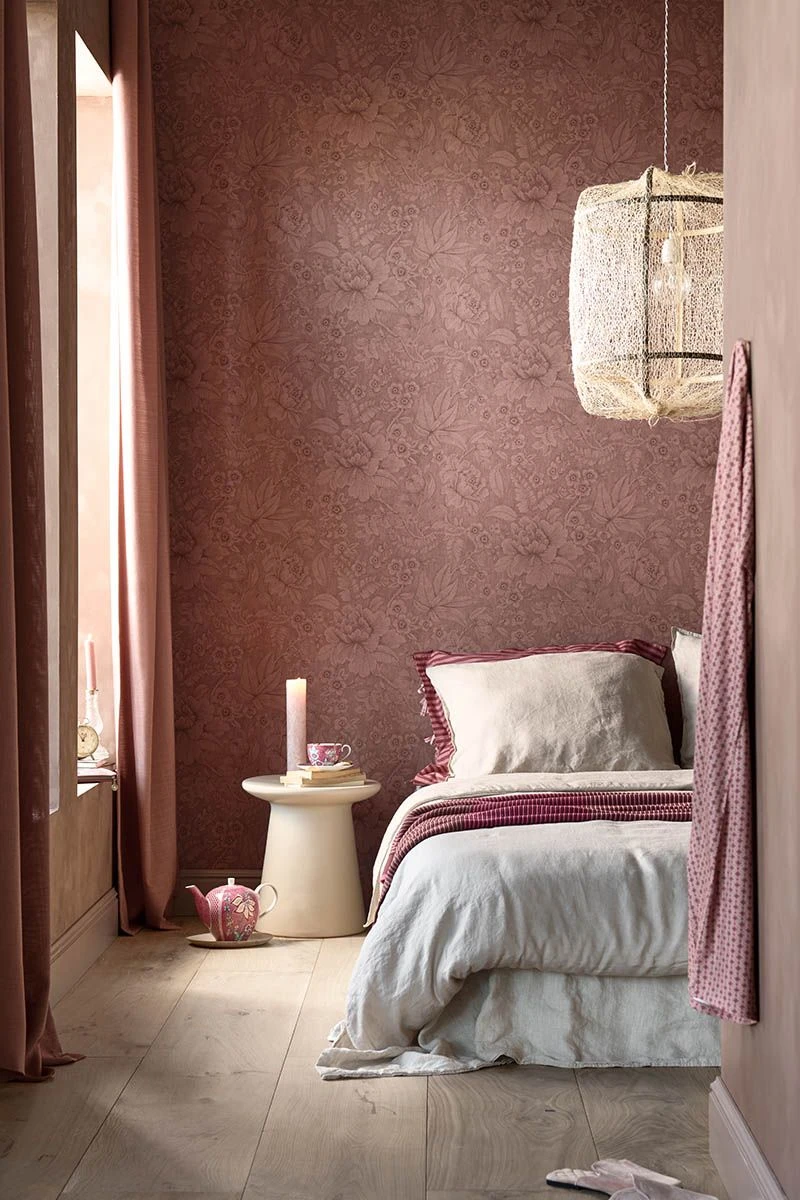 Pip Studio Casa Dei Fiori Non-Woven Wallpaper Terra 2 Pip Studio Casa Dei Fiori Non-Woven Wallpaper Terra - Image 2