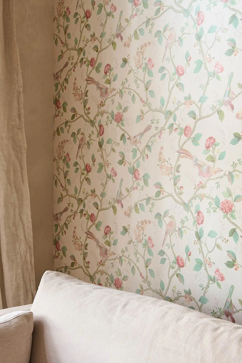 Pip Studio Good Nightingale Non-Woven Wallpaper Off White 5 Pip Studio Good Nightingale Non-Woven Wallpaper Off White - Image 5