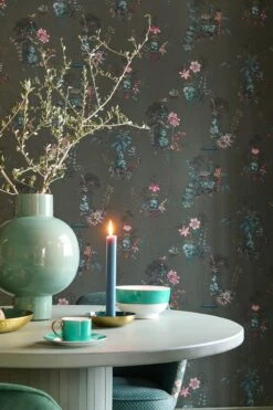 Pip Studio Chinese Porcelain Vinyl Wallpaper Dark Green 9 Pip Studio Chinese Porcelain Vinyl Wallpaper Dark Green -Home Comprehensive-PIP Studio 333144 chinese porcelain dark green 03 hr lr