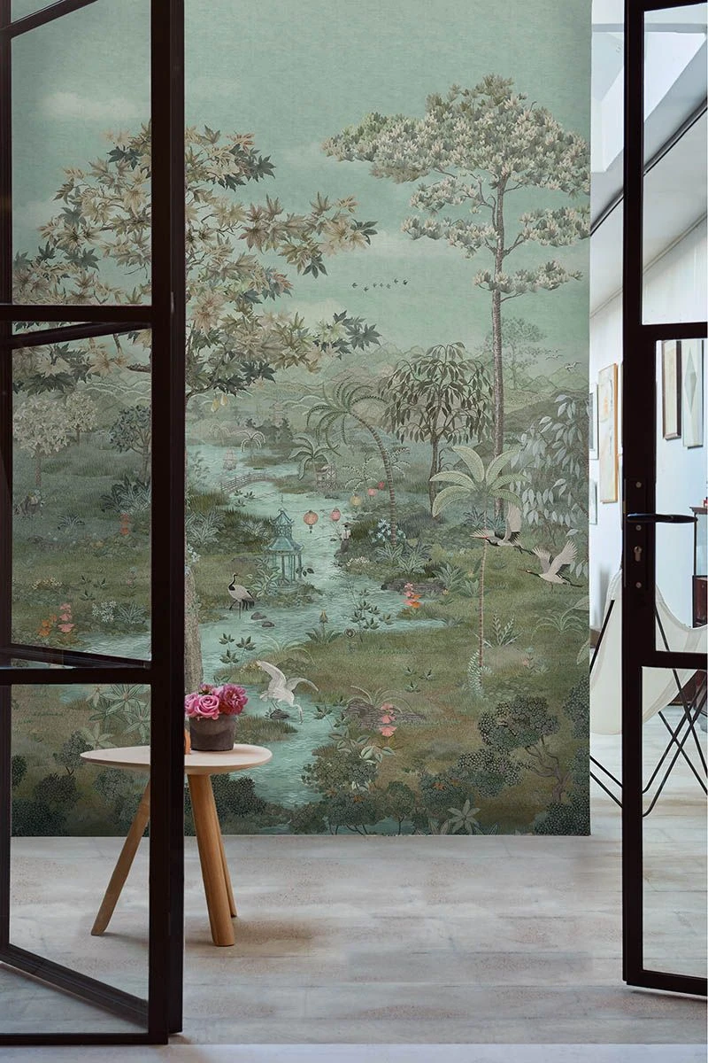 Pip Studio Pip Paradise Wallpower Green 1 Pip Studio Pip Paradise Wallpower Green