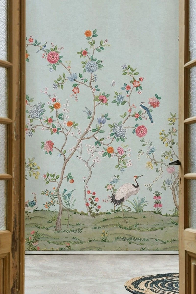 Pip Studio Good Morning Wallpower Light Blue 1 Pip Studio Good Morning Wallpower Light Blue