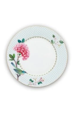 Blushing Birds Breakfast Plate White 21 Cm