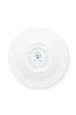 Flower Festival Deep Plate Light Blue 21.5 Cm -Home Comprehensive-PIP Studio 51.001.288bs