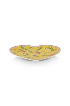La Majorelle Set/2 Heart Shape Plates Yellow 12 La Majorelle Set/2 Heart Shape Plates Yellow -Home Comprehensive-PIP Studio 51.001.342 05 1