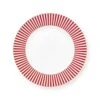 Royal Stripes Breakfast Plate Dark Pink 21cm
