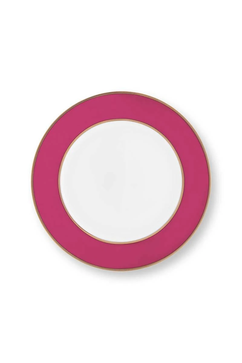 Pip Chique Pastry Plate Pink 17cm 1 Pip Chique Pastry Plate Pink 17cm
