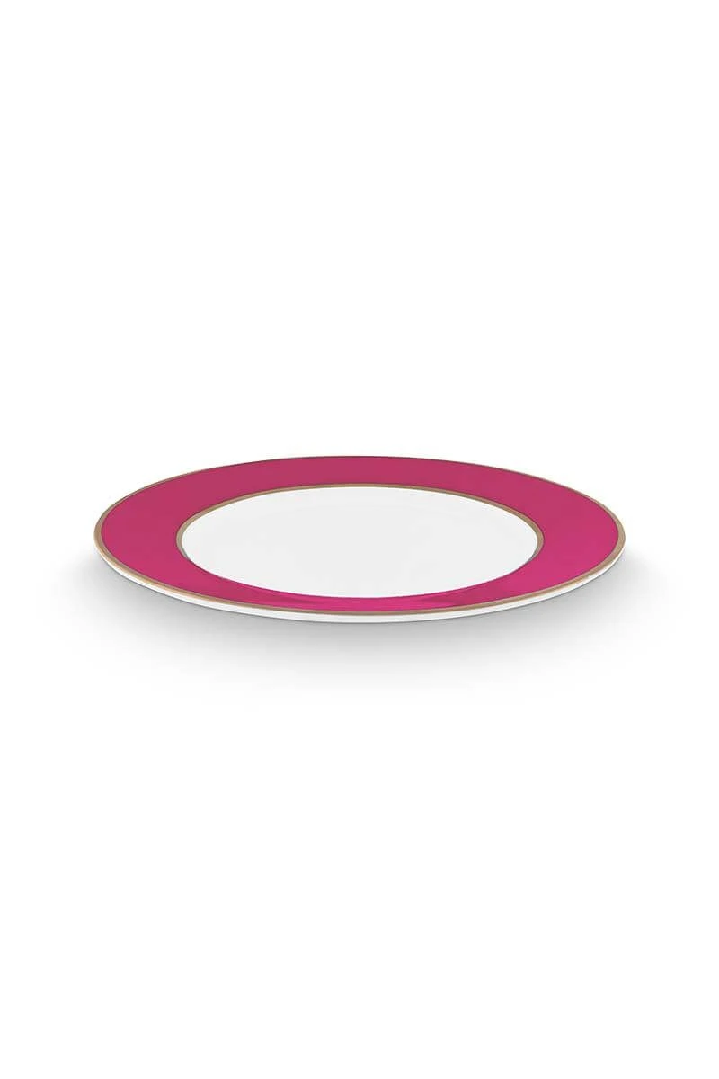 Pip Chique Pastry Plate Pink 17cm 4 Pip Chique Pastry Plate Pink 17cm - Image 4