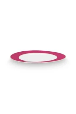 Pip Chique Breakfast Plate Pink 23cm -Home Comprehensive-PIP Studio 51.001.353 02