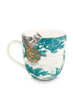 Heritage Mug Large Boat Aqua -Home Comprehensive-PIP Studio 51.002.293bs