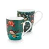 Winter Wonderland Set/2 Mugs Small Green