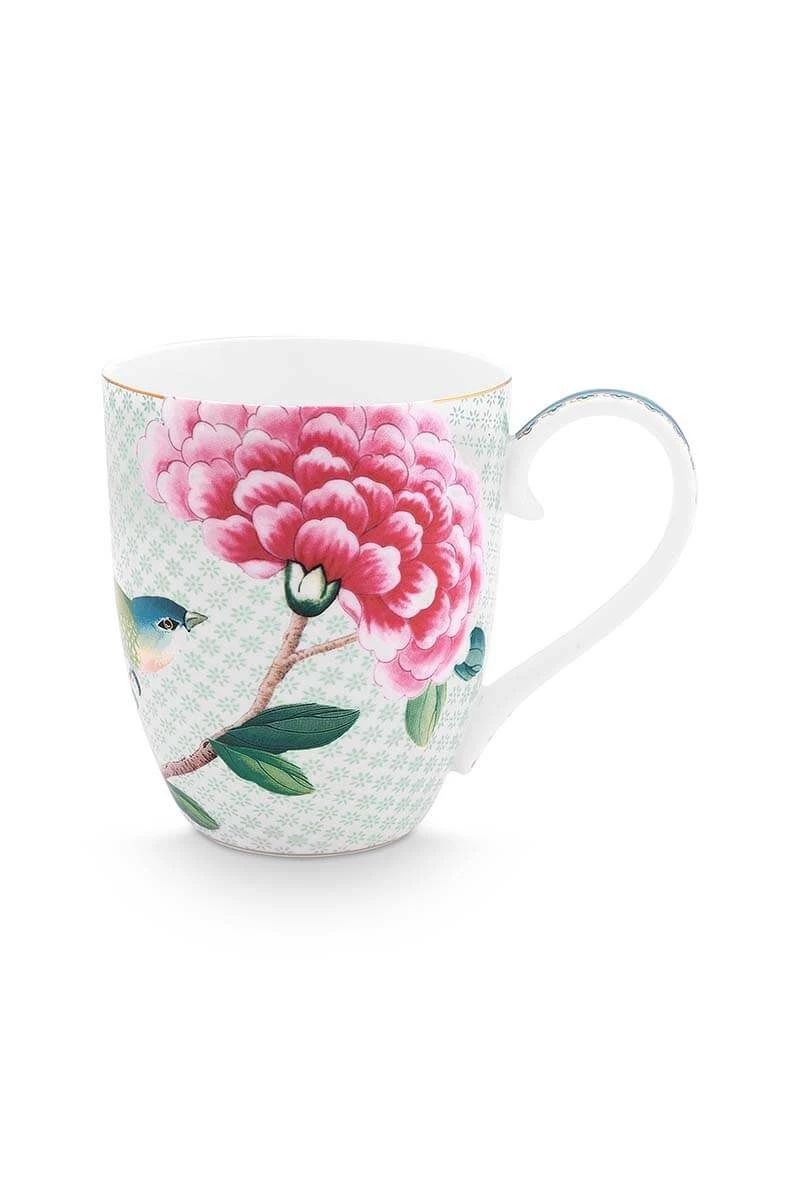 Blushing Birds Mug XL White 1 Blushing Birds Mug XL White