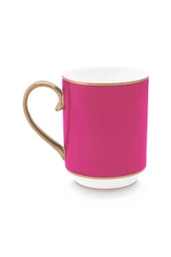 Pip Chique Mug Large Pink 350ml -Home Comprehensive-PIP Studio 51.002.389 02