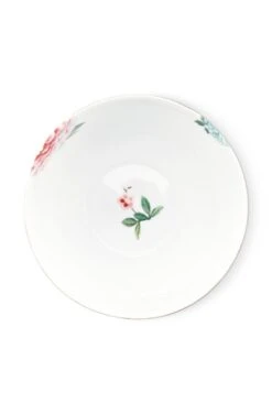Blushing Birds Bowl Large White 23 Cm -Home Comprehensive-PIP Studio 51.003.131is 1