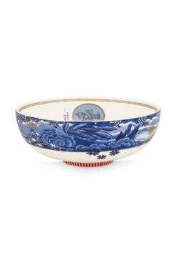 Heritage Bowl Border Blue 20 Cm -Home Comprehensive-PIP Studio 51.003.179bs