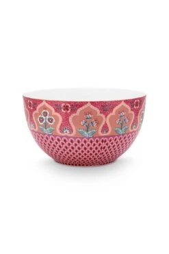Flower Festival Bowl Dark Pink 18 Cm