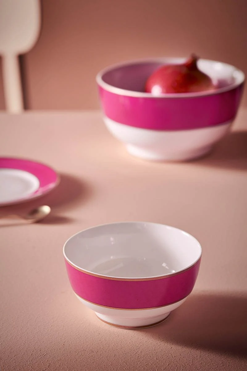 Pip Chique Bowl Pink 12.5cm 2 Pip Chique Bowl Pink 12.5cm - Image 2
