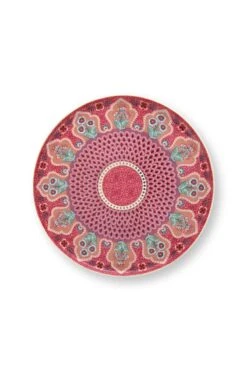 Flower Festival Cake Tray Small Dark Pink -Home Comprehensive-PIP Studio 51.010.028 2 800x1200