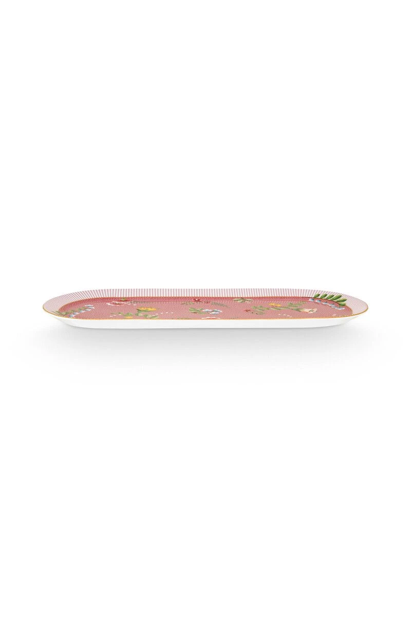 La Majorelle Cake Tray Rectangular Pink 3 La Majorelle Cake Tray Rectangular Pink - Image 3