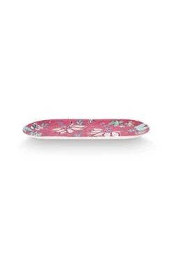 Flower Festival Cake Tray Rectangular Dark Pink 6 Flower Festival Cake Tray Rectangular Dark Pink -Home Comprehensive-PIP Studio 51.018.131 2 800x1200