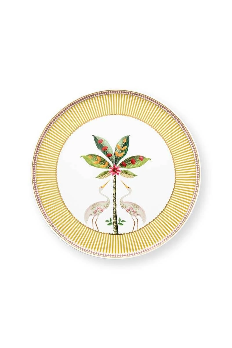 La Majorelle Cake Tray Small Yellow 3 La Majorelle Cake Tray Small Yellow - Image 3