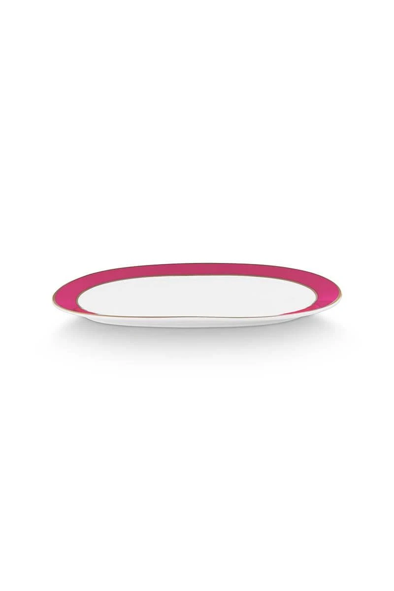Pip Chique Cake Tray Oval Pink 3 Pip Chique Cake Tray Oval Pink - Image 3