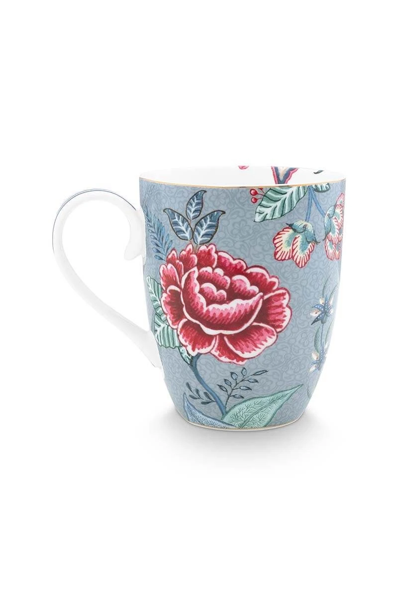 Flower Festival Tea For One Blue 2 Flower Festival Tea For One Blue - Image 2