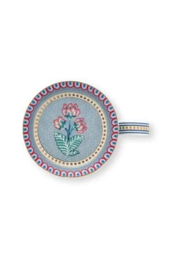 Flower Festival Tea For One Blue 10 Flower Festival Tea For One Blue -Home Comprehensive-PIP Studio 51.020.173 06