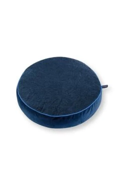 Cushion Round Quiltey Days Dark Blue -Home Comprehensive-PIP Studio 51.040.357 03