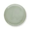 Tray Enamelled Light Green 30cm