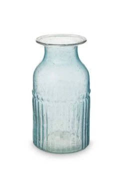 Set/3 Vases Glass Green S -Home Comprehensive-PIP Studio 51.102.049 4