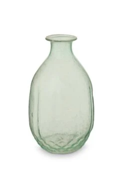 Set/3 Vases Glass Green M -Home Comprehensive-PIP Studio 51.102.050 3