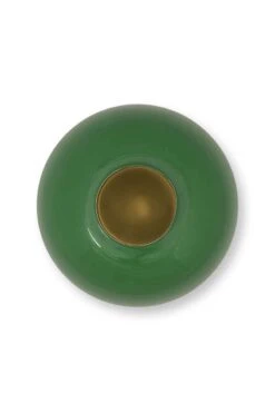 Metal Vase Green 23 Cm 5 Metal Vase Green 23 Cm -Home Comprehensive-PIP Studio 51.102.063 02