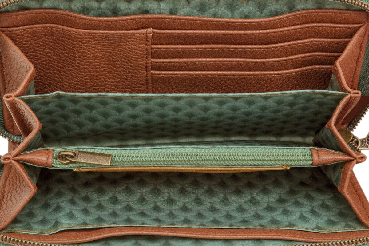 Wallet Kyoto Festival Green 4 Wallet Kyoto Festival Green - Image 4