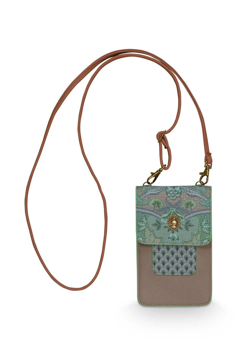 Phone Bag Kyoto Festival Green/Khaki 1 Phone Bag Kyoto Festival Green/Khaki