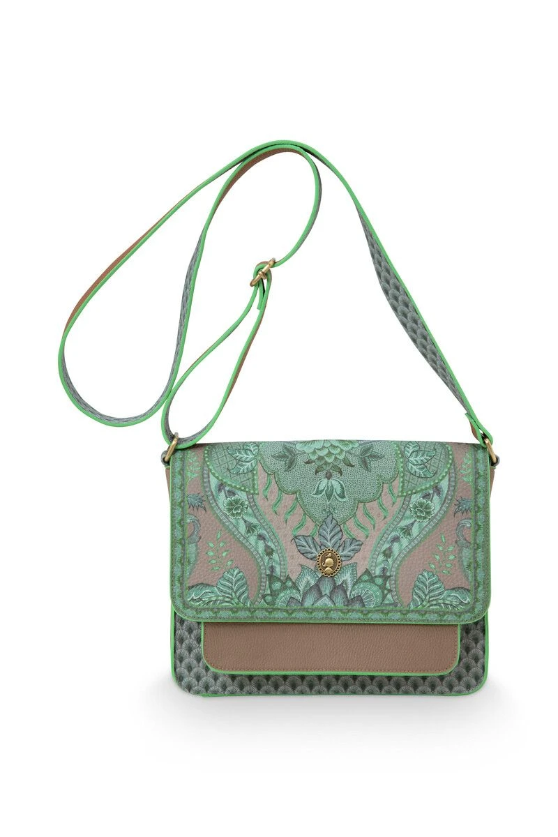 Cross Body Kyoto Festival Green 1 Cross Body Kyoto Festival Green