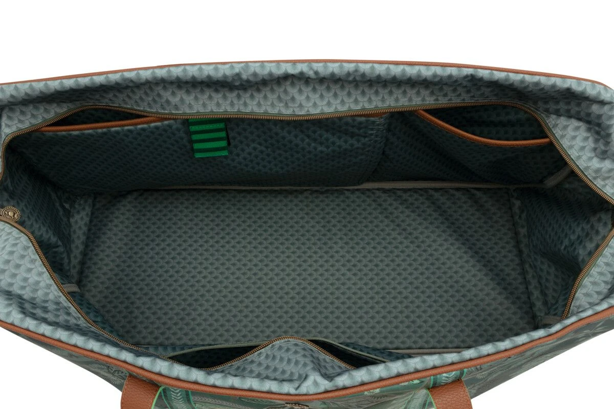 Travelbag Large Kyoto Festival Green 4 Travelbag Large Kyoto Festival Green - Image 4