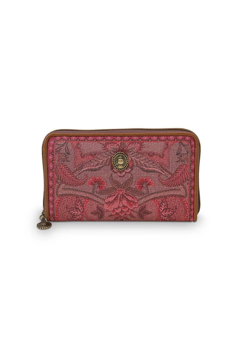Wallet Kyoto Festival Dark Pink 1 Wallet Kyoto Festival Dark Pink