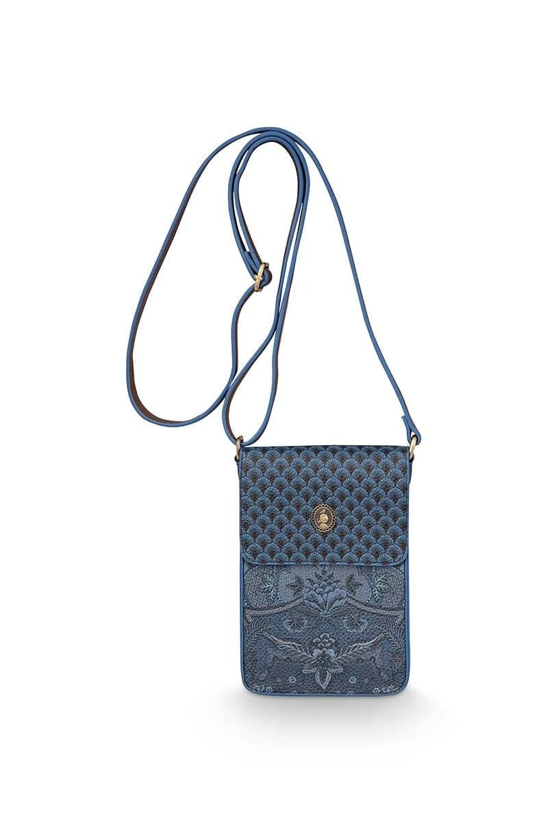 Phone Bag Kyoto Festival Blue 1 Phone Bag Kyoto Festival Blue