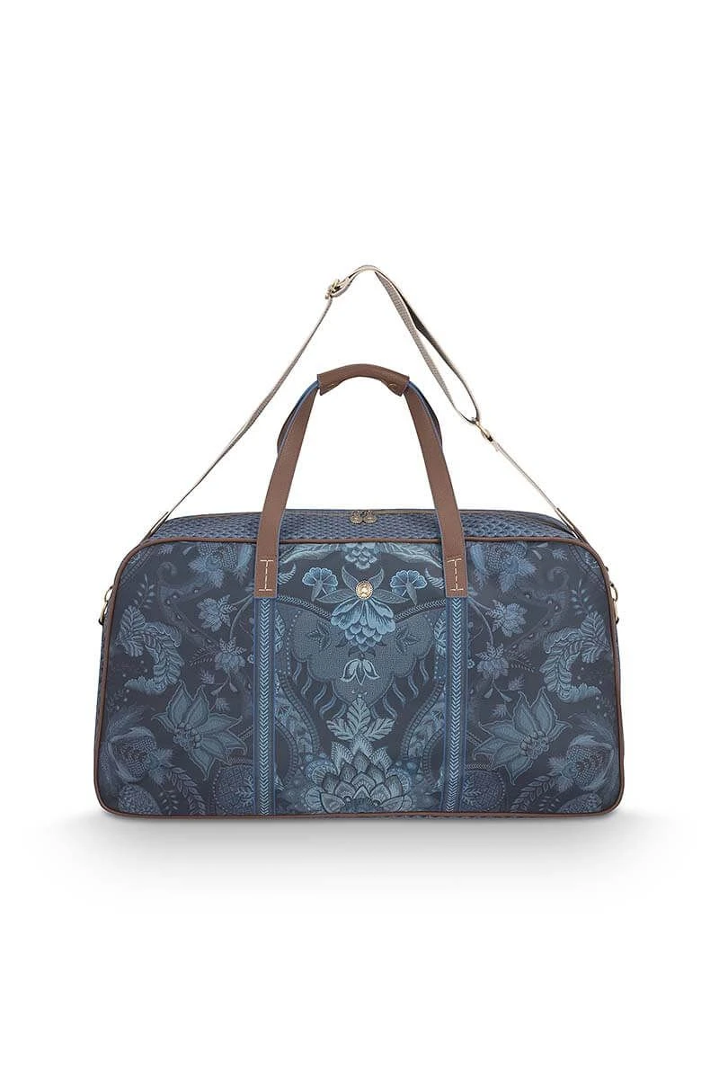 Weekend Bag Large Kyoto Festival Blue 1 Weekend Bag Large Kyoto Festival Blue