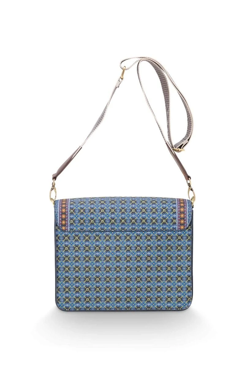 Cross Body Small Clover Blue 4 Cross Body Small Clover Blue - Image 4