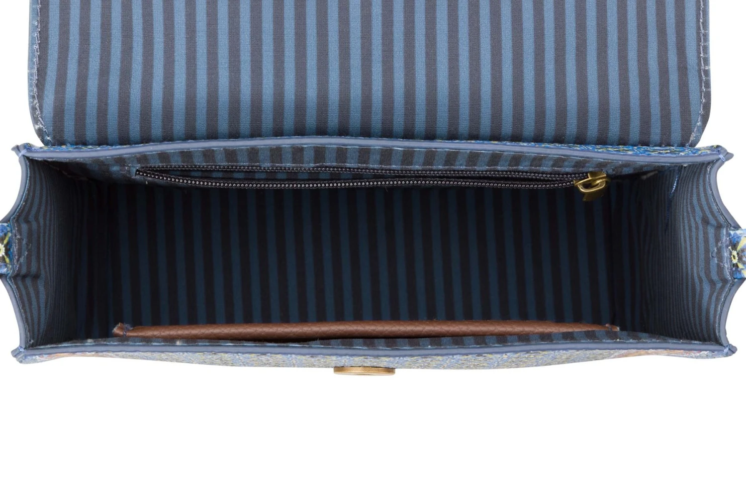 Cross Body Small Clover Blue 6 Cross Body Small Clover Blue - Image 6