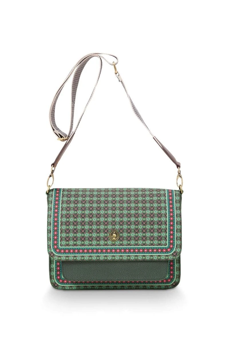 Cross Body Clover Green 1 Cross Body Clover Green
