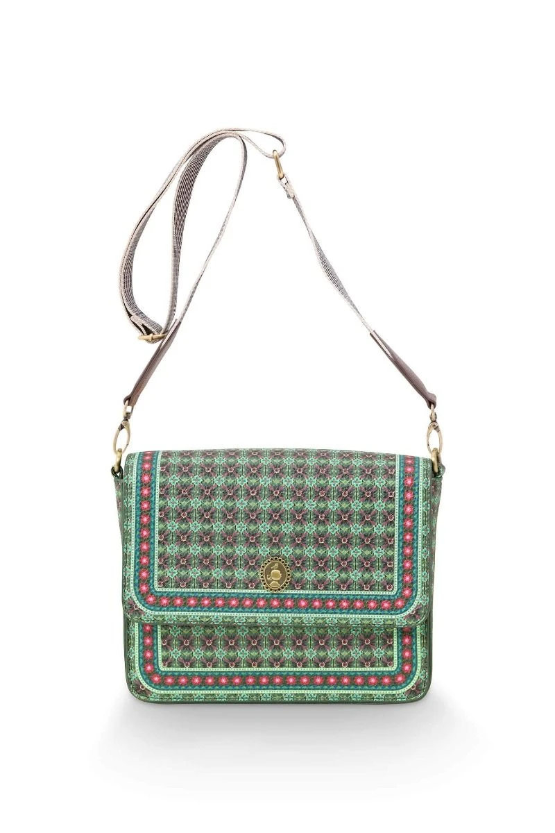 Cross Body Small Clover Green 1 Cross Body Small Clover Green
