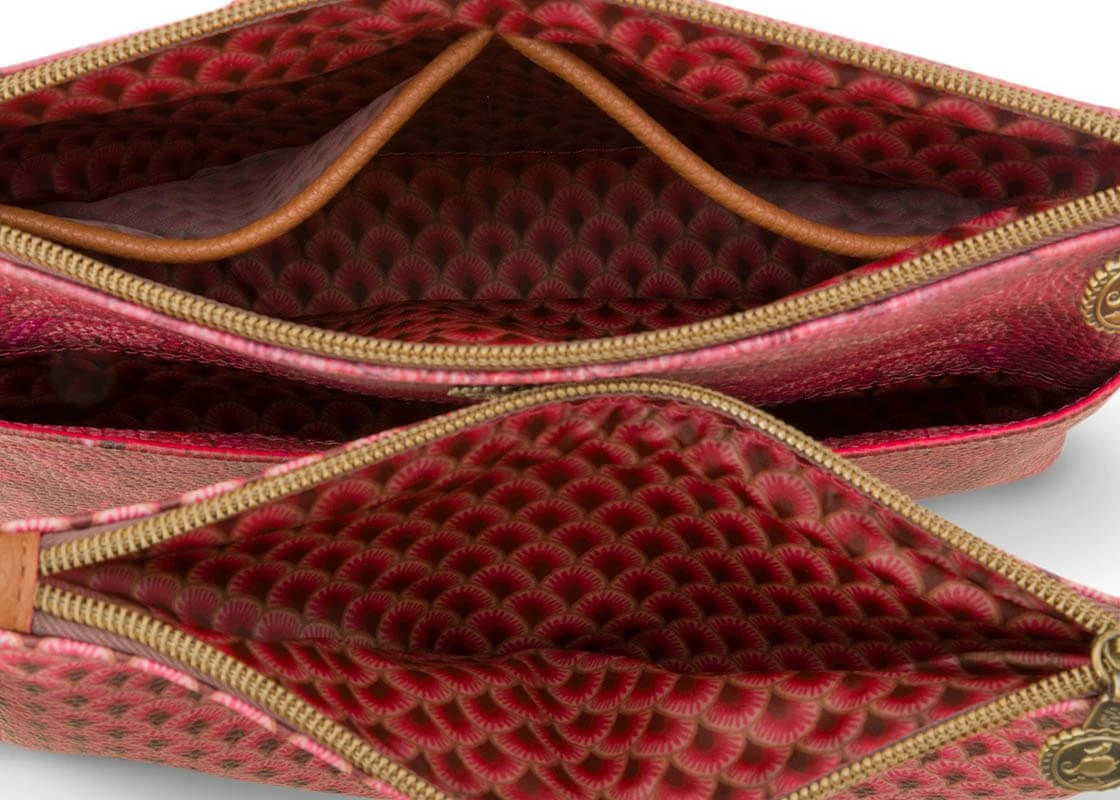 Cosmetic Bag Kyoto Festival Combi Dark Pink 4 Cosmetic Bag Kyoto Festival Combi Dark Pink - Image 4