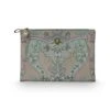 Cosmetic Flat Pouch Medium Kyoto Festival Green