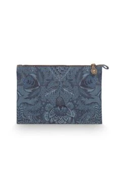 Cosmetic Flat Pouch Medium Kyoto Festival Blue -Home Comprehensive-PIP Studio 51.274.207 02 1