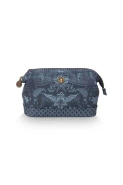 Cosmetic Purse Medium Kyoto Festival Blue